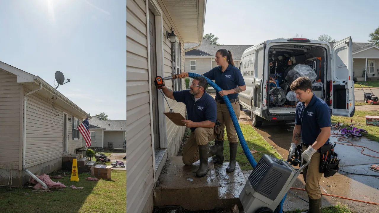 Ceiling Water Damage Restoration in Smyer, TX near me